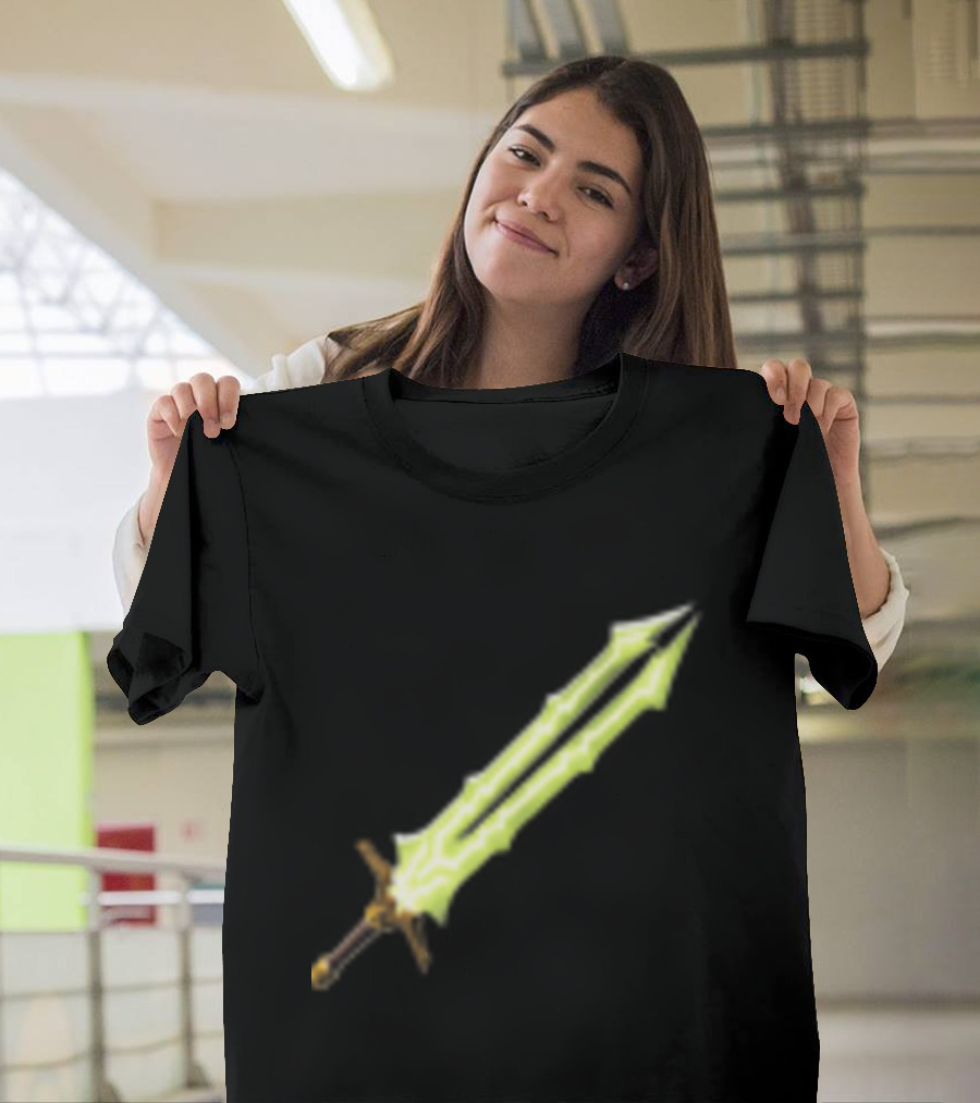 Thunderblade Glowing Sword Icon T-Shirt