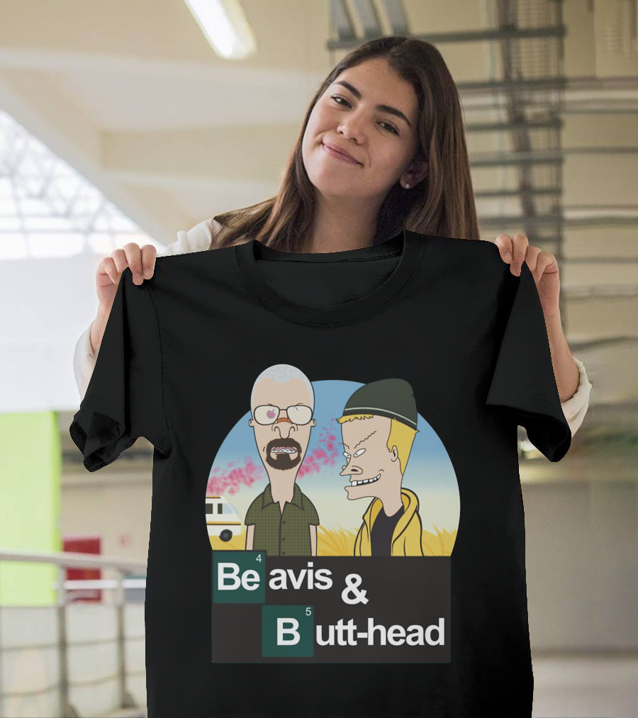 Beavis and Butt-Head Breaking Bad T-Shirt