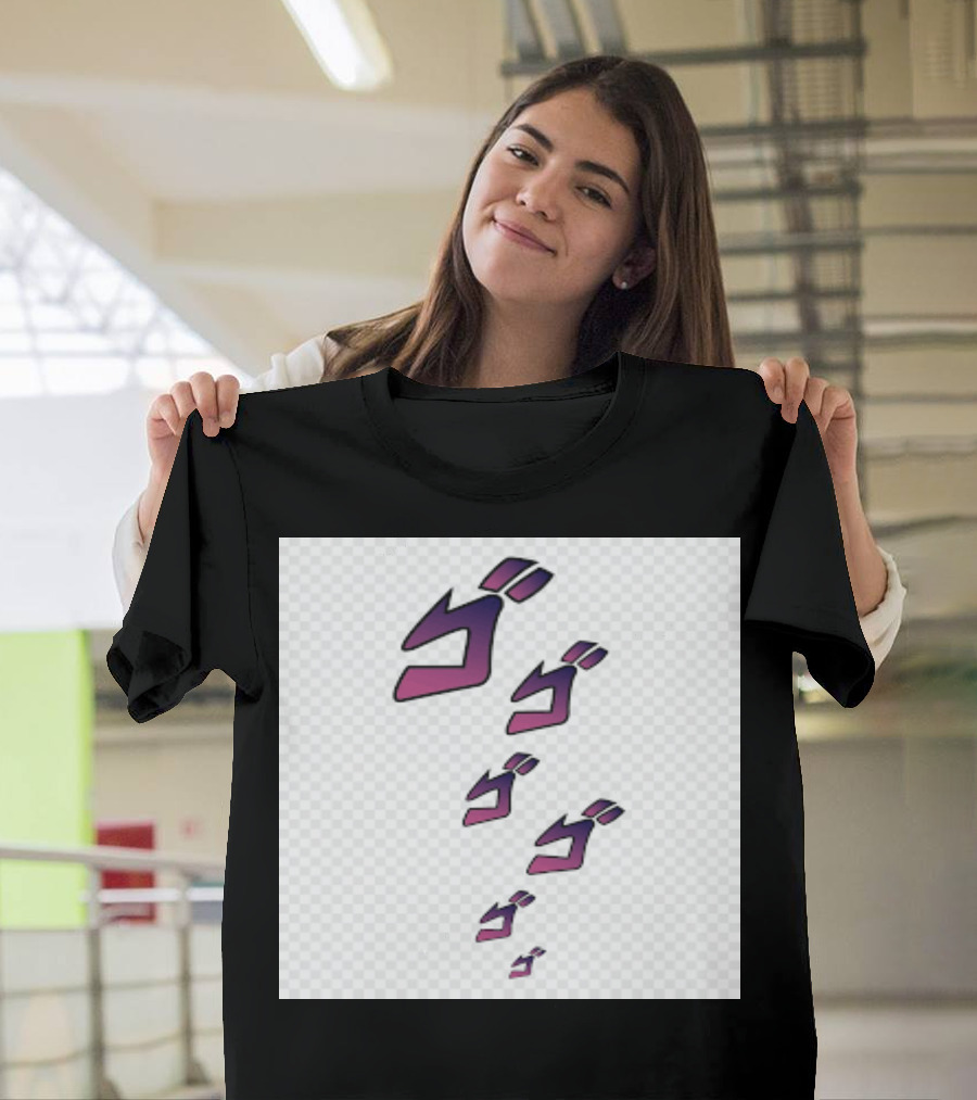 Is That A Jojo Reference Iconic Manga Onomatopoeia Symbols T-Shirt