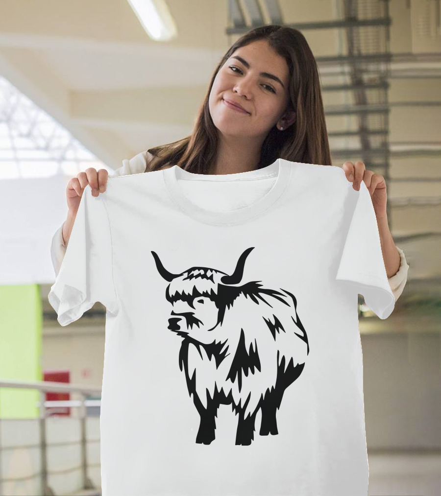 Coo Highland Cow T-Shirt