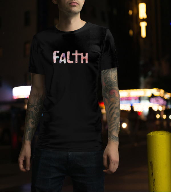 In Oceans Deep My Faith Cross Stand T-Shirt
