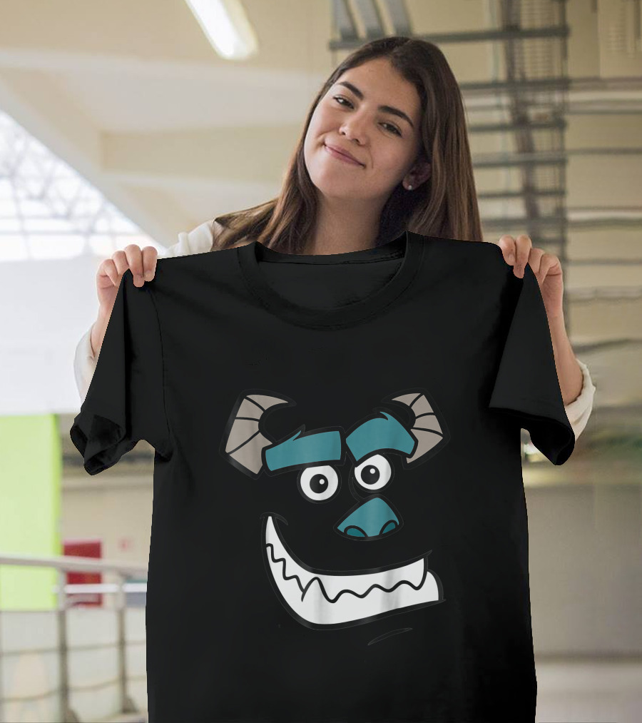 Sulley Face Monsters Inc Character Expression T-Shirt