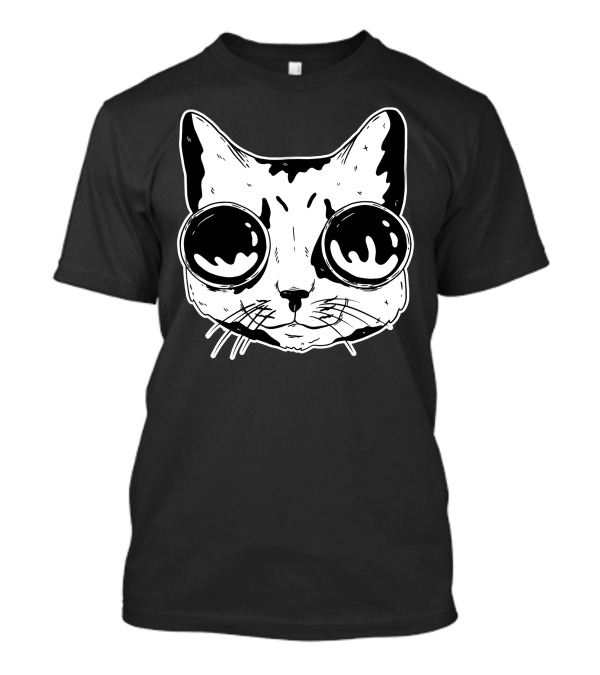 Cat With Goggles T-Shirt