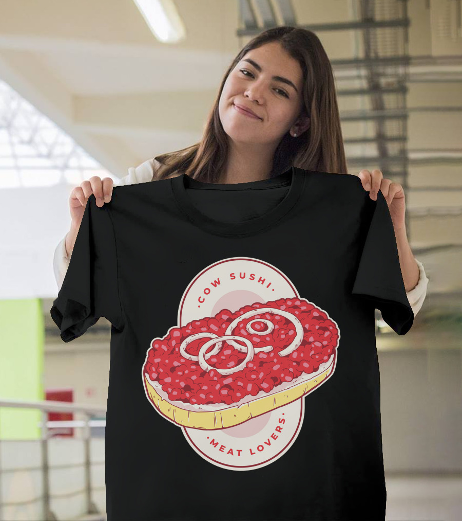 Cow Sushi Meat Lovers T-Shirt