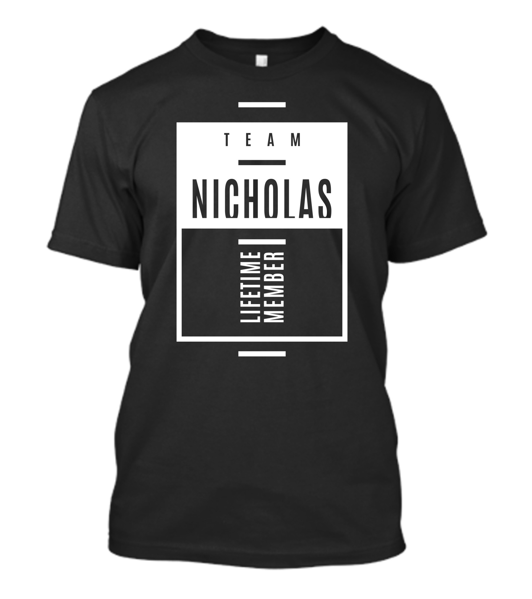 Team Nicholas Lifetime Member T-Shirt