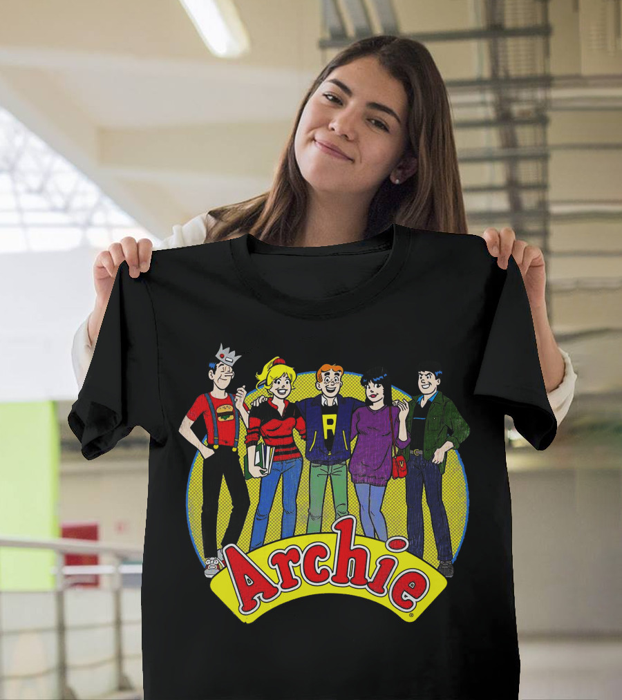 Archie Comics The Gang Retro Characters T-Shirt