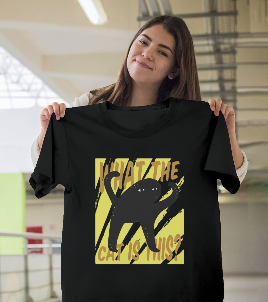 What the Cat Is This Cat Creature T-Shirt