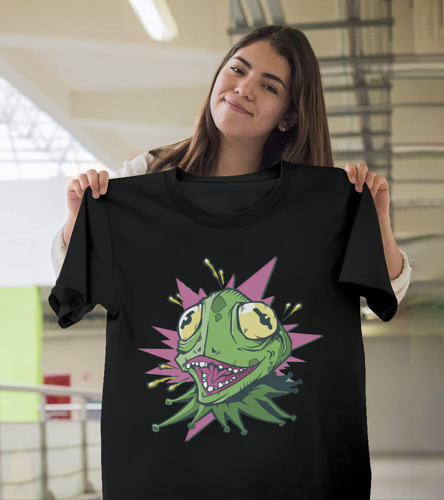 Crazy Lizard Frenzy Burst T-Shirt