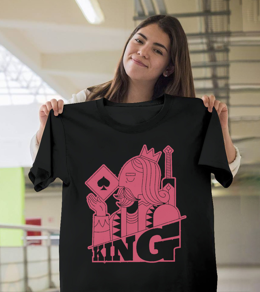 King Spade Card Royal T-Shirt