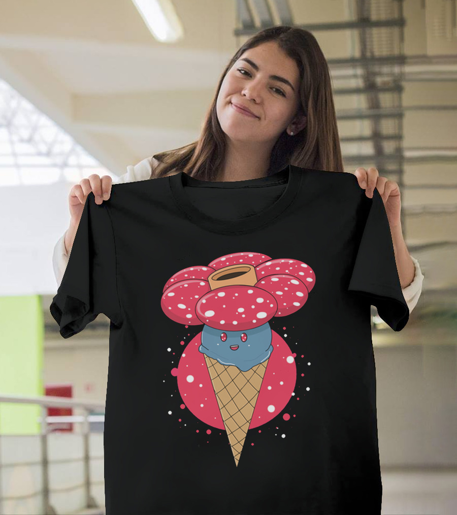 Bloom Icecream Kawaii Vileplume Cone Fun T-Shirt