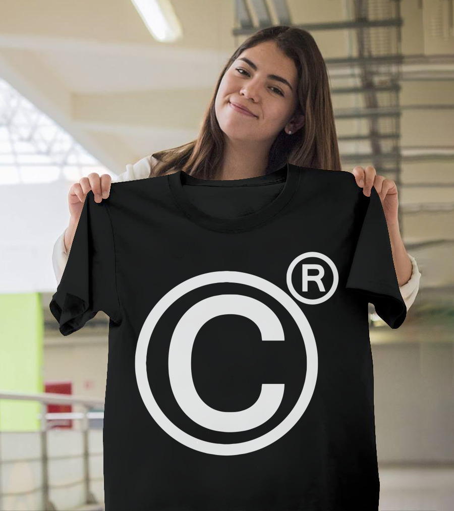 Copyright Symbol All Rights Reserved T-Shirt