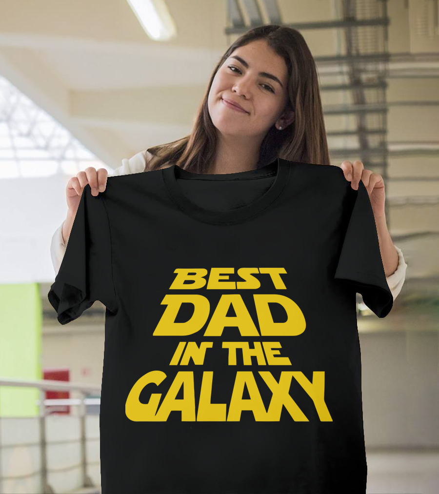 Best Dad in the Galaxy T-Shirt