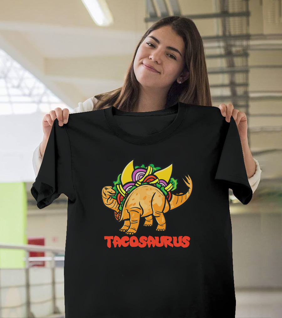 Tacosaurus Dino Taco Love T-Shirt