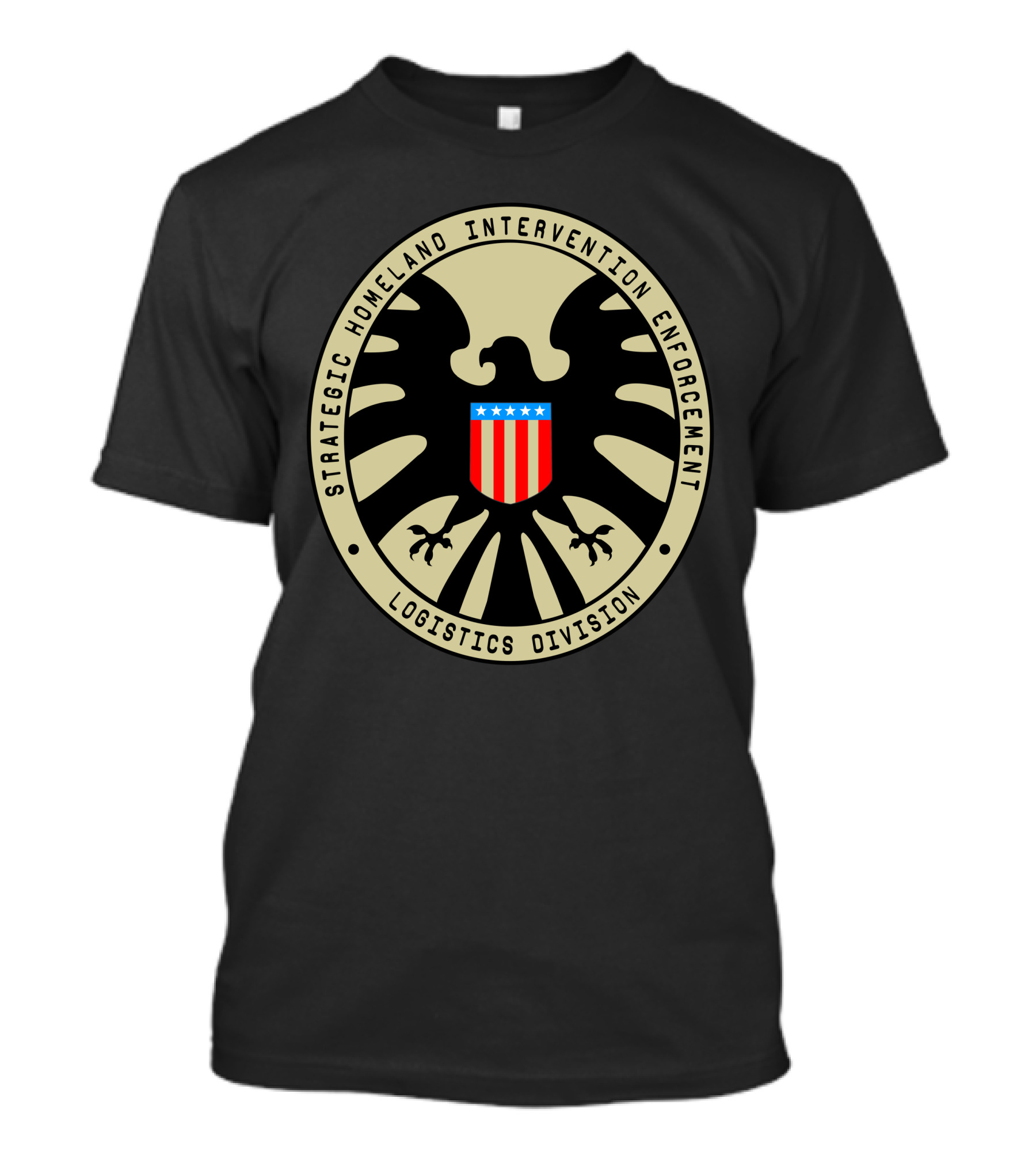 Strategic Homeland Intervention Enforcement Logistics Division Emblem T-Shirt