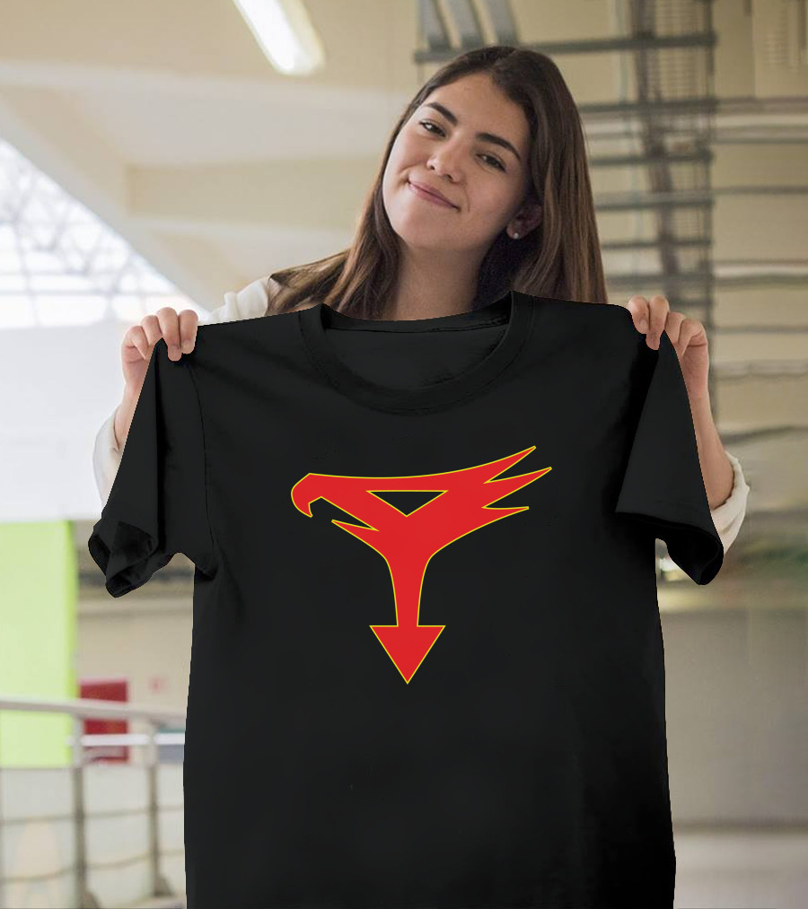 G Force Red Falcon Arrow Emblem T-Shirt
