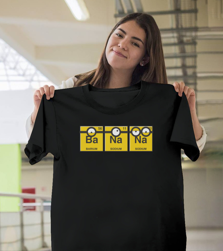 Barium Sodium Sodium Minion Elements T-Shirt