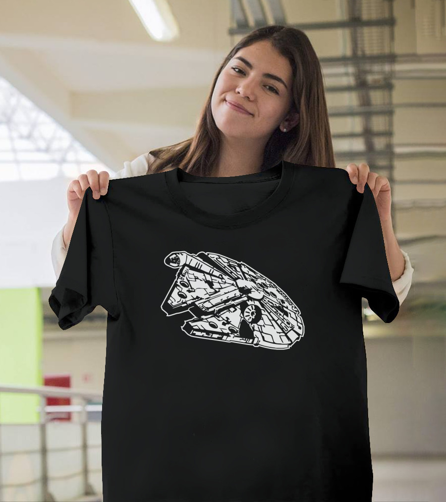 Star Wars Millennium Falcon Spaceship Iconic T-Shirt