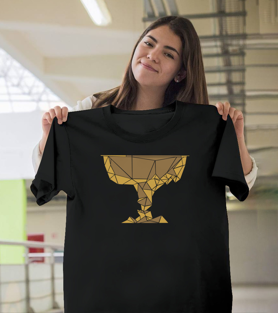 Massive Chalice Geometric Fragmented T-Shirt