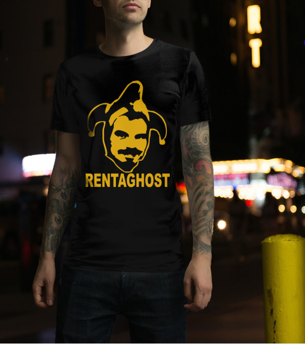 Rentaghost 70s 80s Kids TV Series Show Nostalgic Jester Face T-Shirt