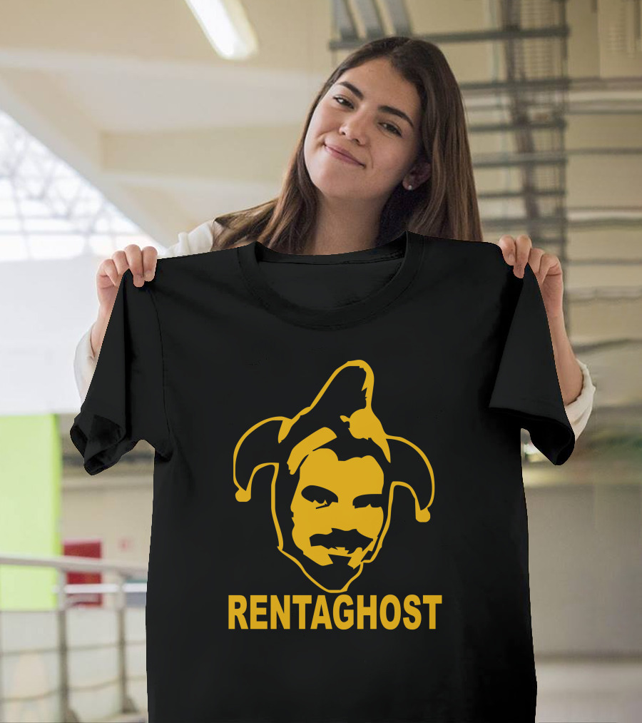 Rentaghost 70s 80s Kids TV Series Show Nostalgic Jester Face T-Shirt