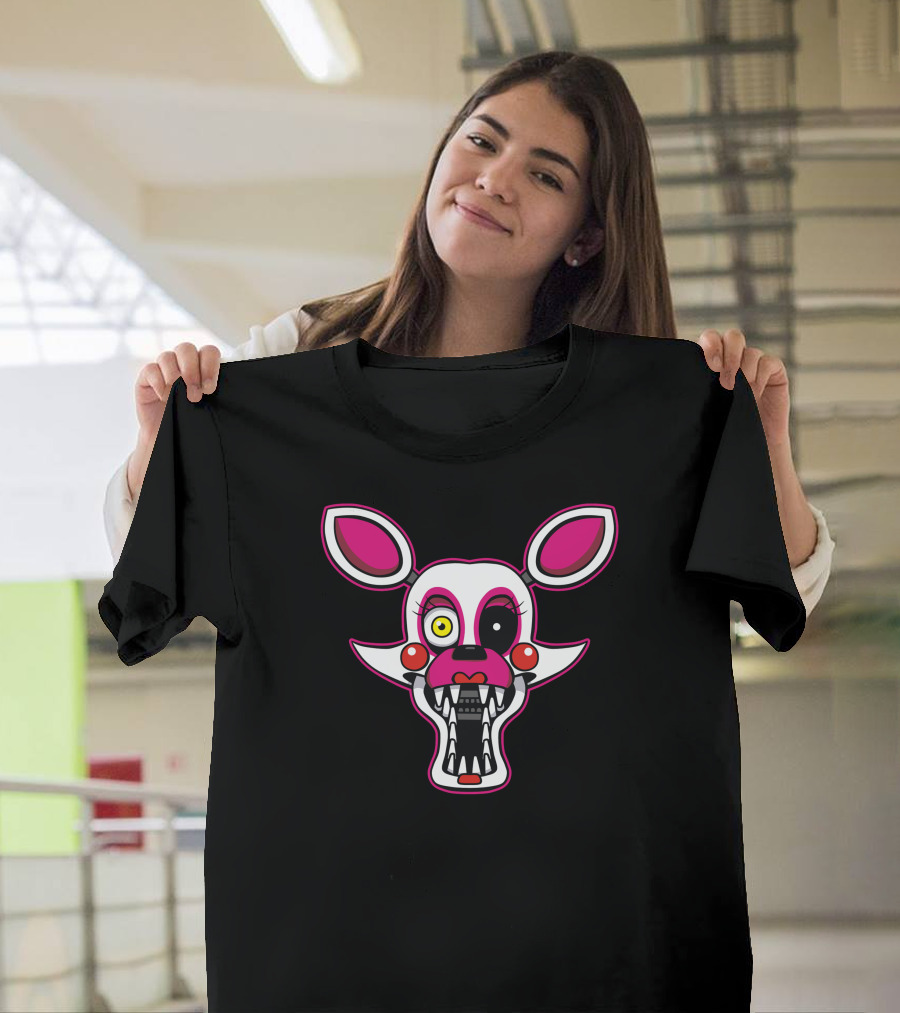 Mangle Head Animatronic Face Five Nights at Freddy's FNAF Game Character T-Shirt