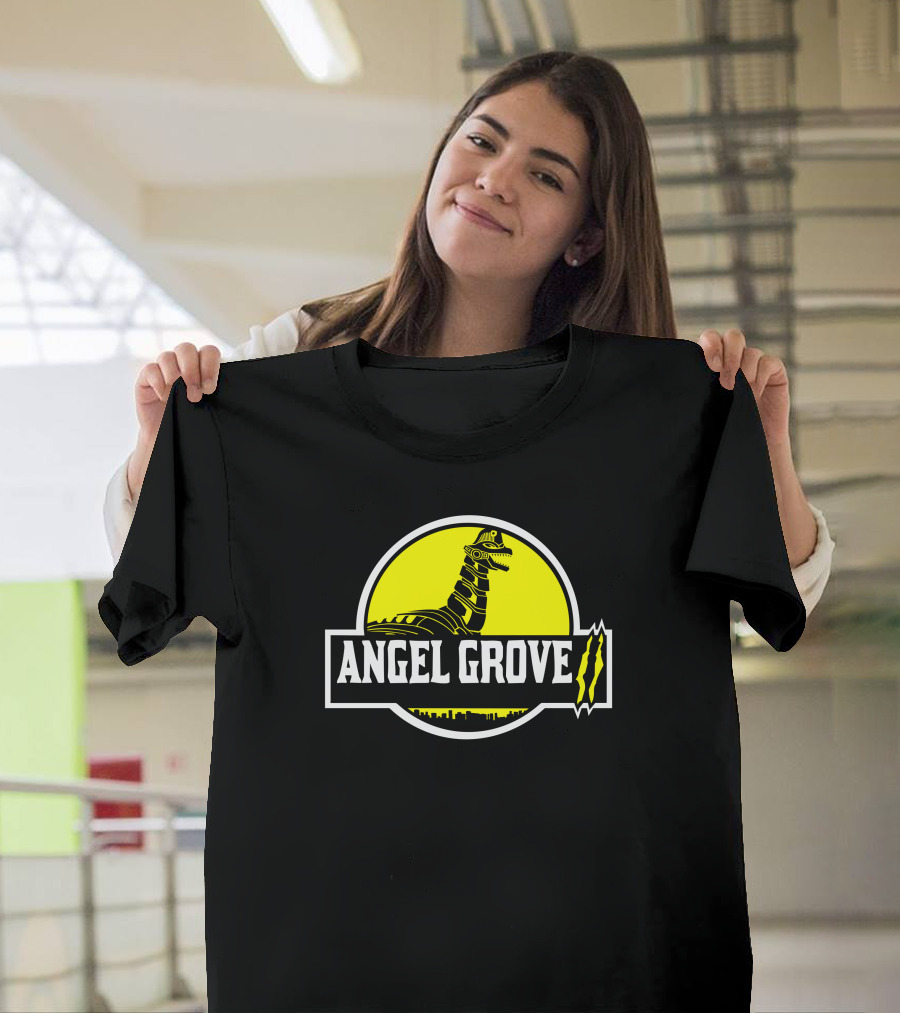 Angel Grove Dino Skyline III T-Shirt