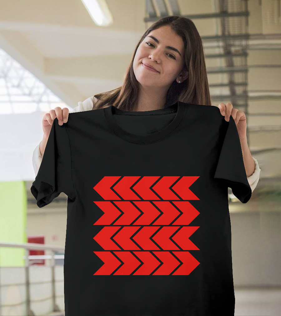 Splatoon Takoroka Red Chevron T-Shirt