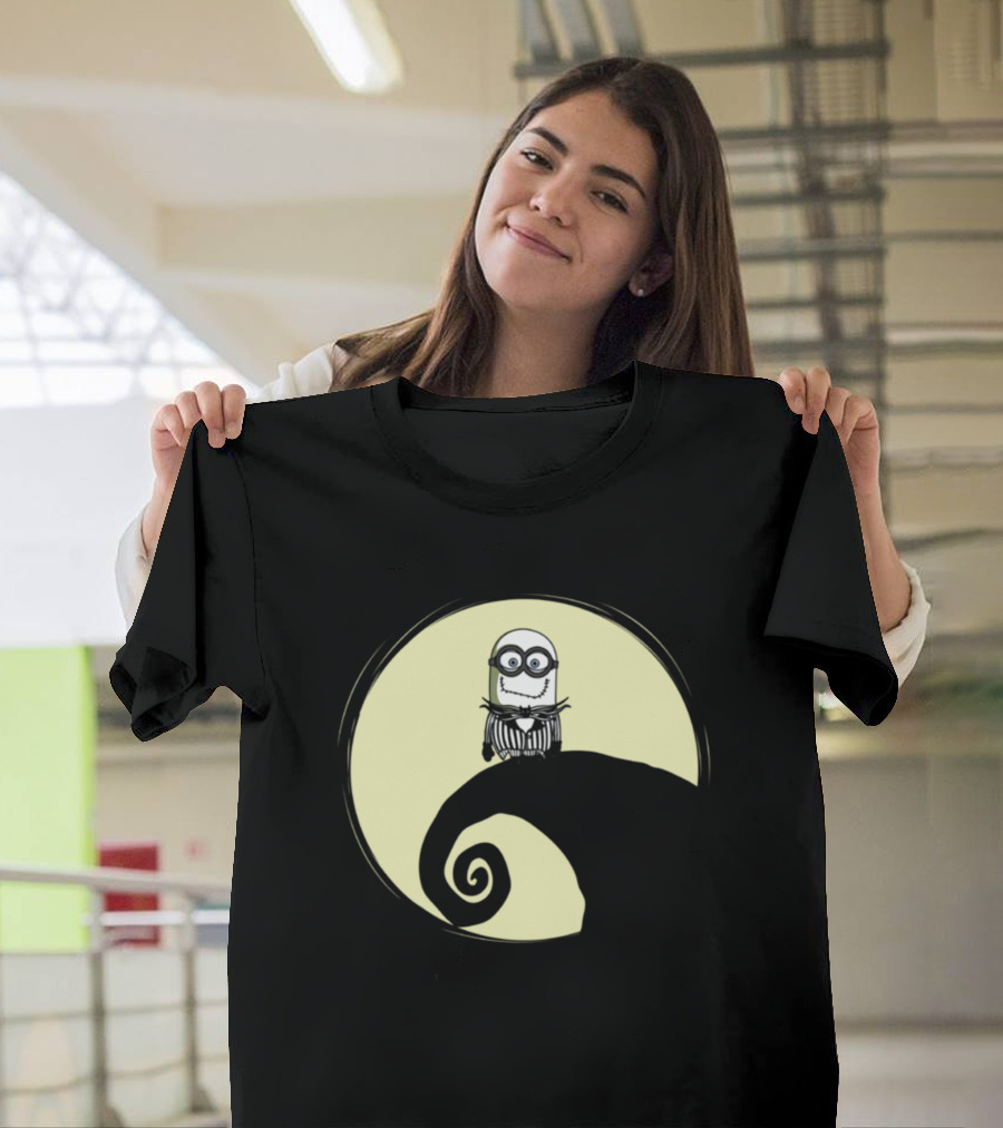 Tim Burton Minion Moonlight Mashup T-Shirt