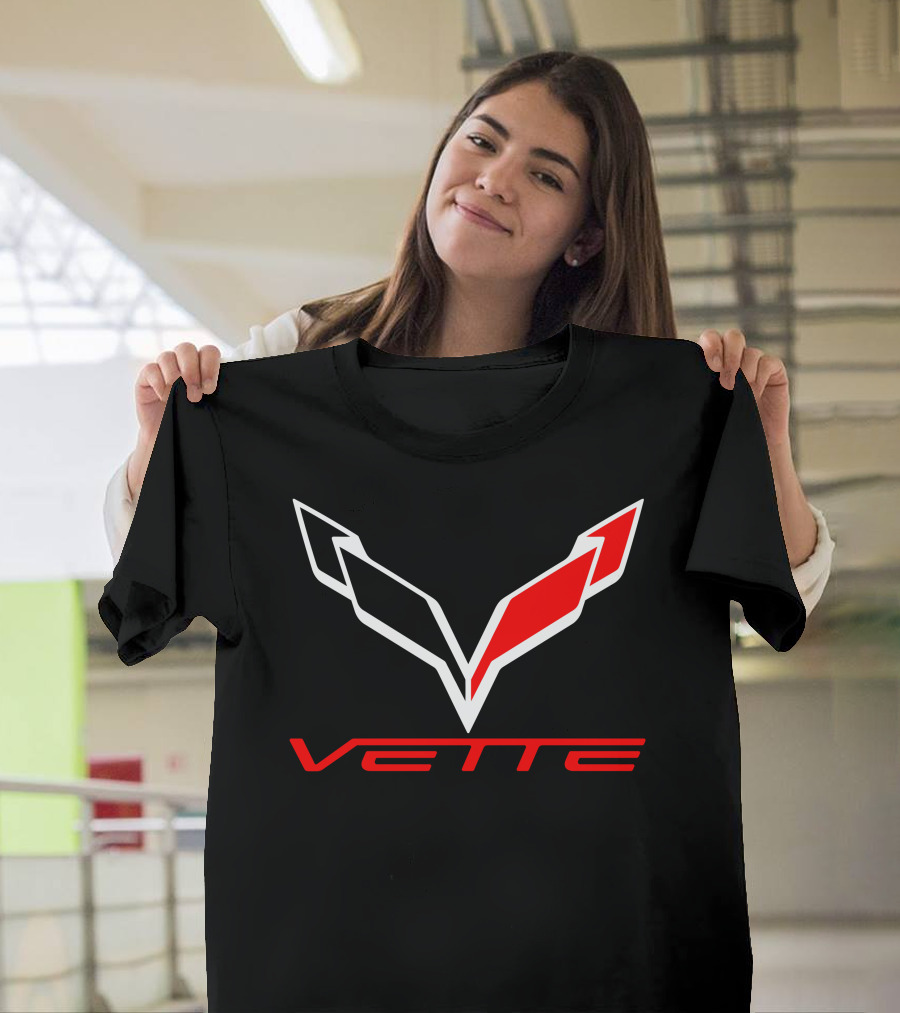 Vette Red Black Iconic T-Shirt