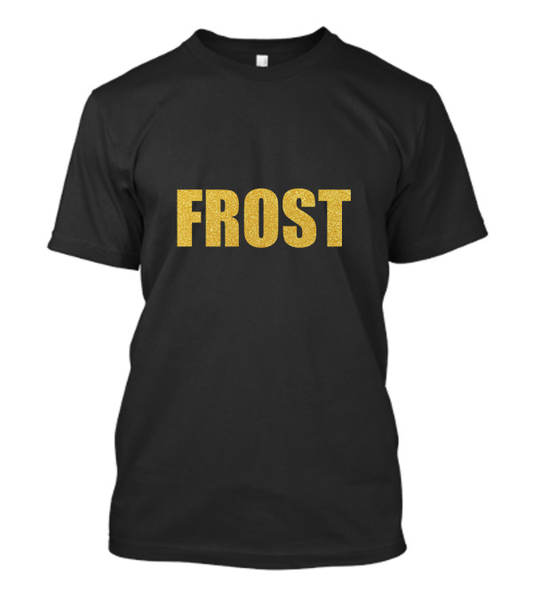Frost Quality Frost Robert Frost Glam Gold Mask T-Shirt