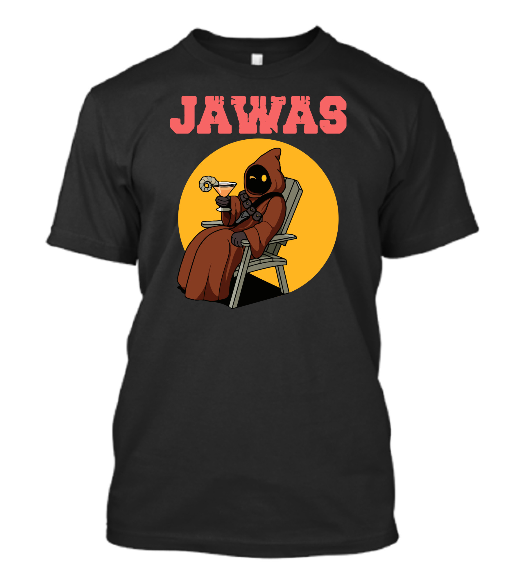 Jawas Relaxing With Cocktail In Lounge Chair T-Shirt
