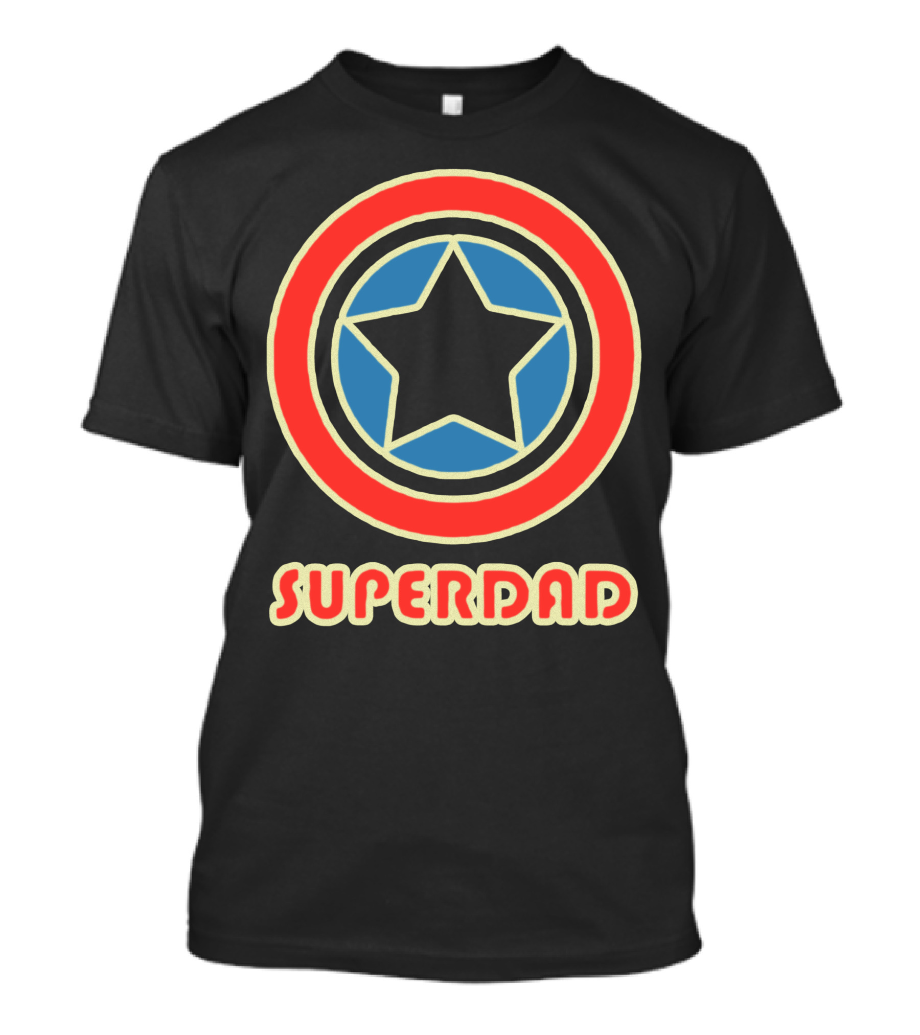 Superdad Star Shield T-Shirt