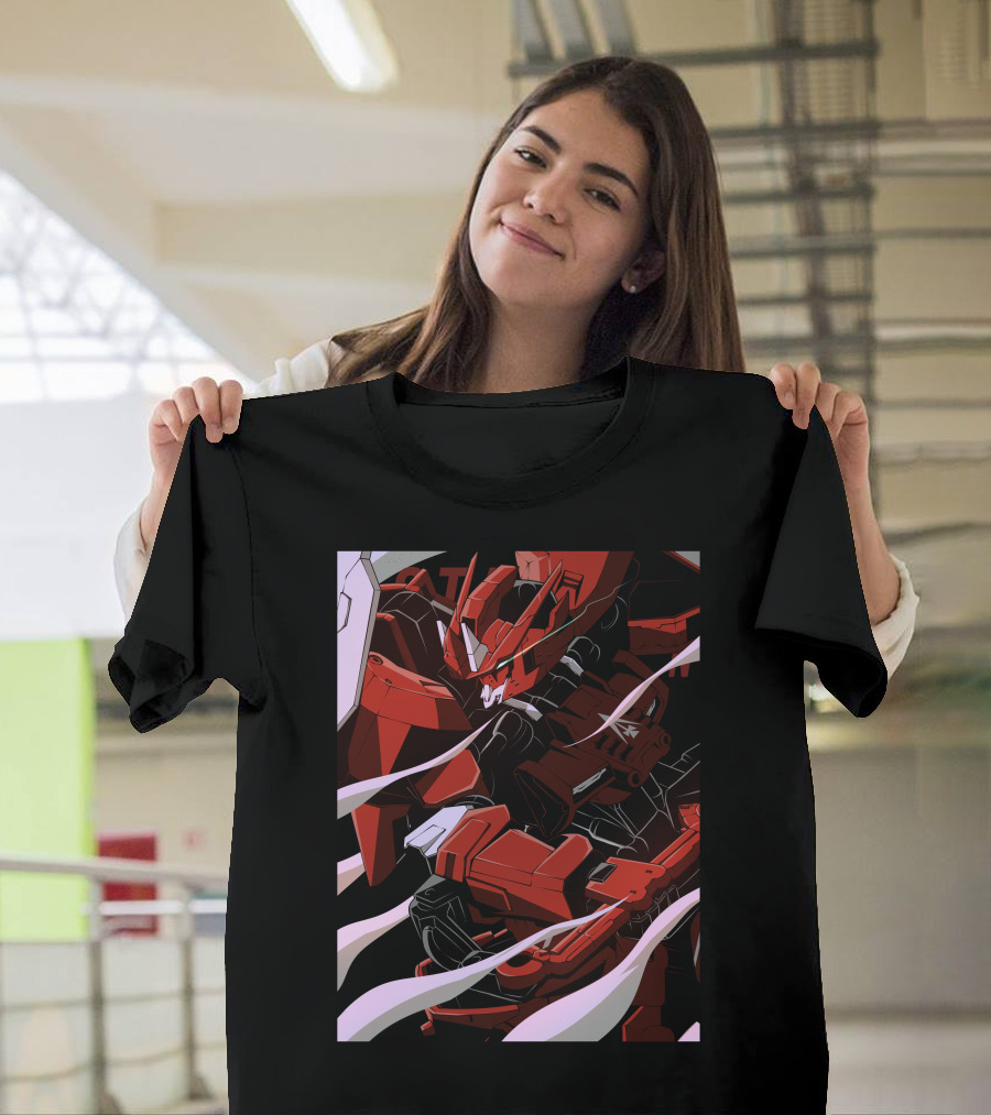 Gundam Astaroth Origin Dynamic Red Mecha T-Shirt