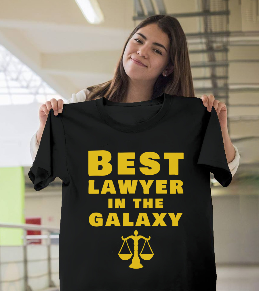 Best Lawyer In The Galaxy Scales Of Justice T-Shirt