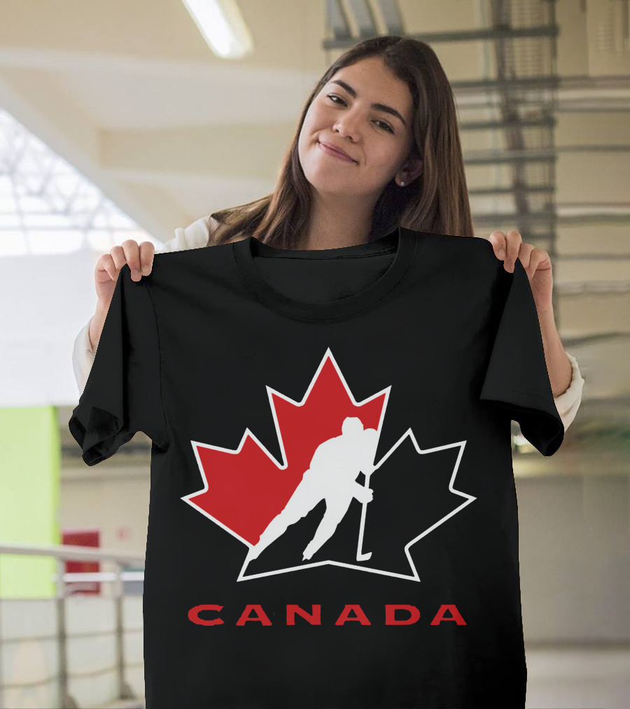 Canada Hockey Maple Leaf T-Shirt