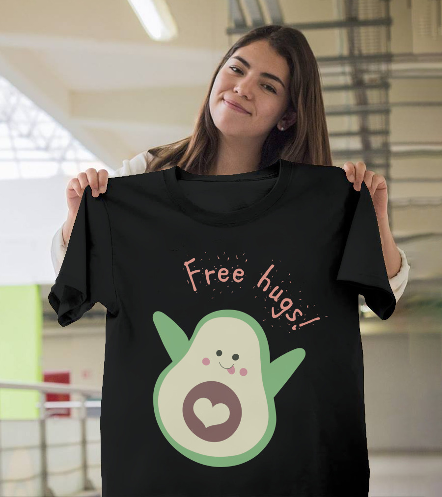 Free Hugs Avocado T-Shirt