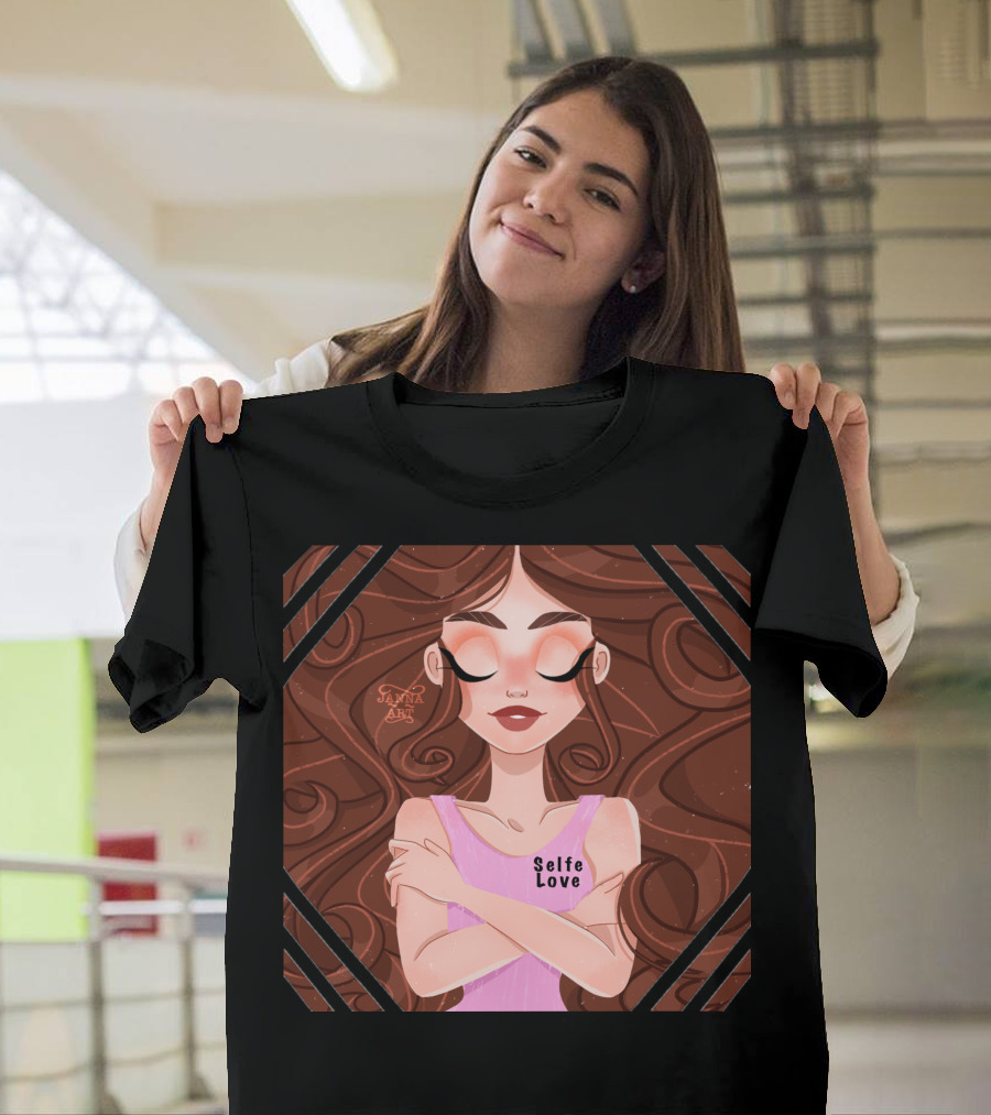 Self Love Illustration by Janna Ays T-Shirt