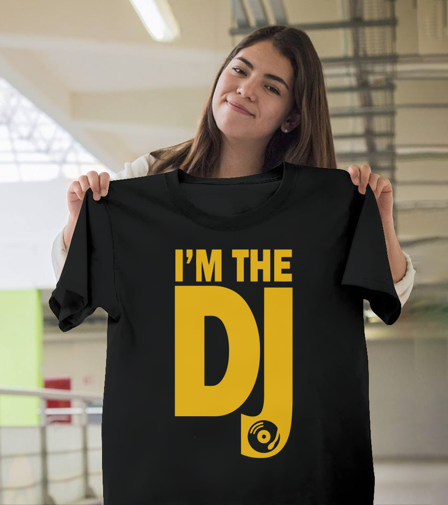 I'M THE DJ Vinyl Record T-Shirt
