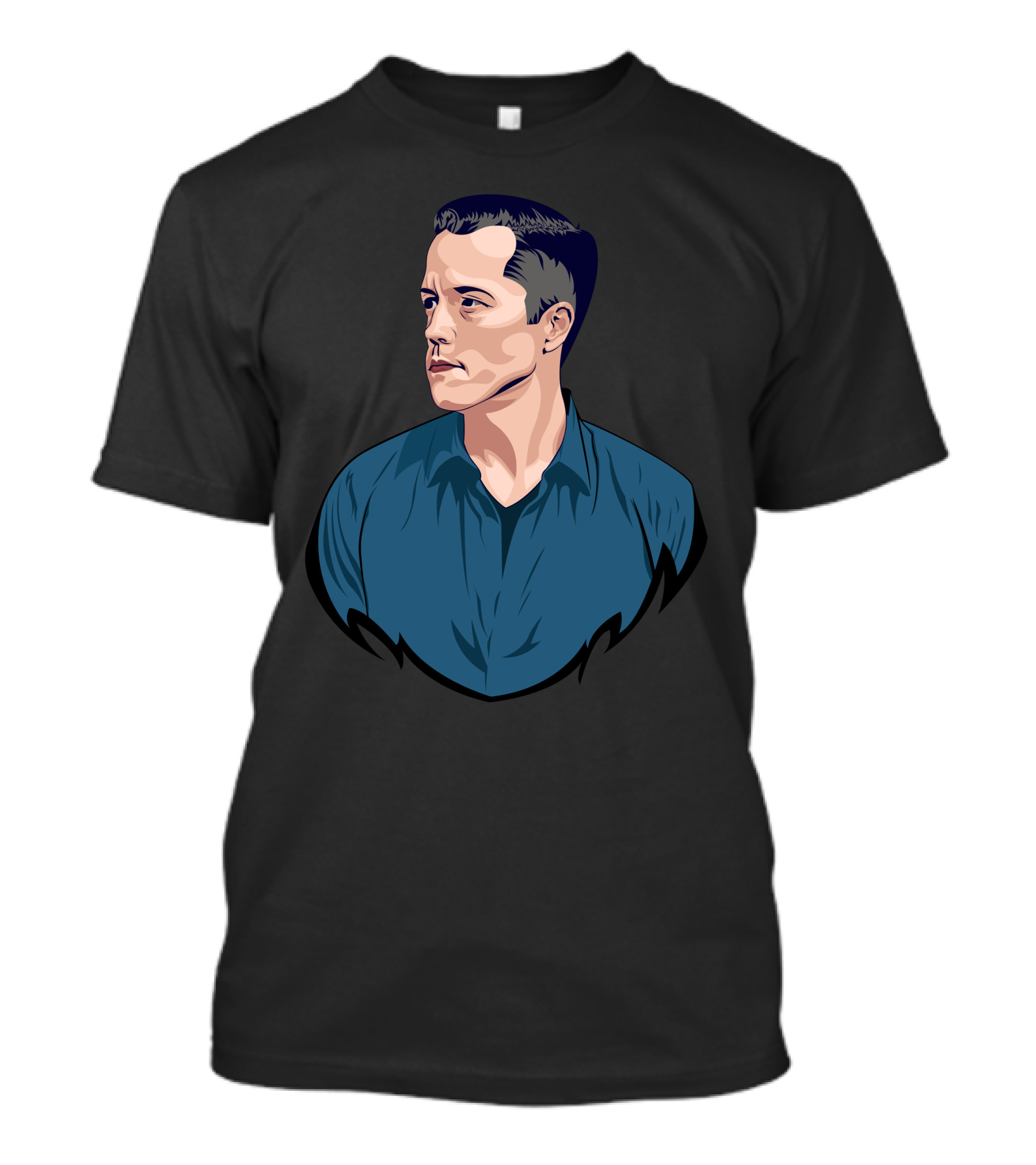 I Vexel Art Jason Isbell Portrait T-Shirt