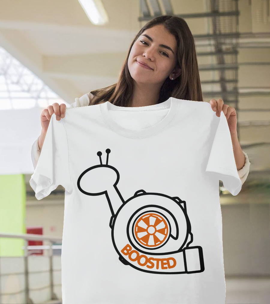 BOOSTED Snail Turbo Charger T-Shirt