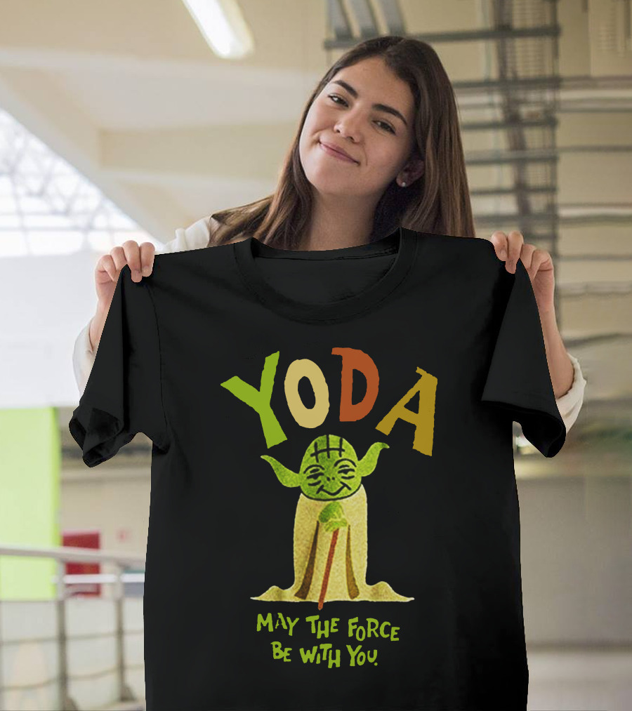 Yoda May The Force Be With You T-Shirt