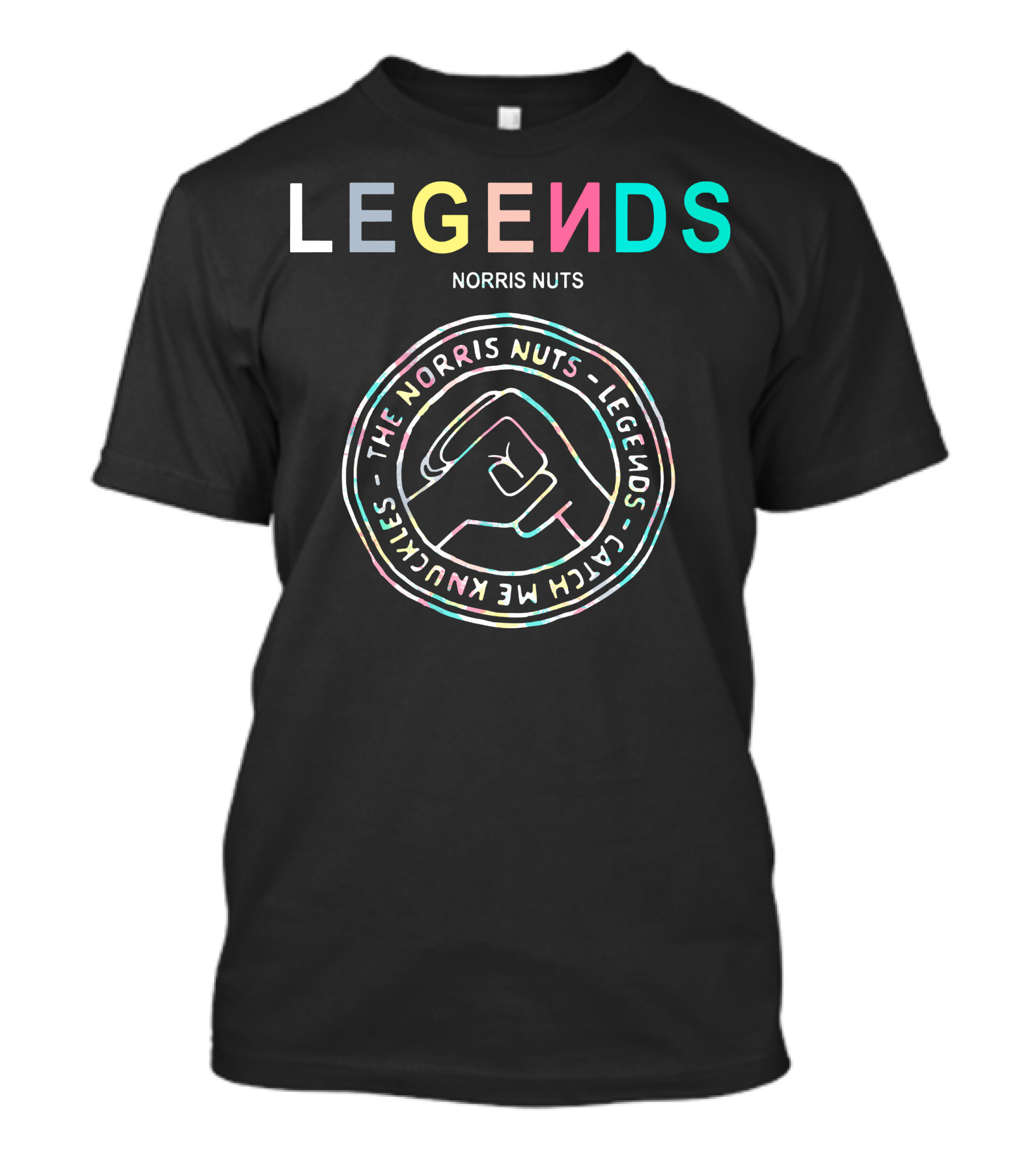LEGENDS Norris Nuts Catch Me Knuckles T-Shirt