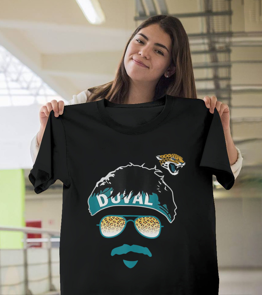 Duval Jaguar Shades Uncle Rico Minshew T-Shirt