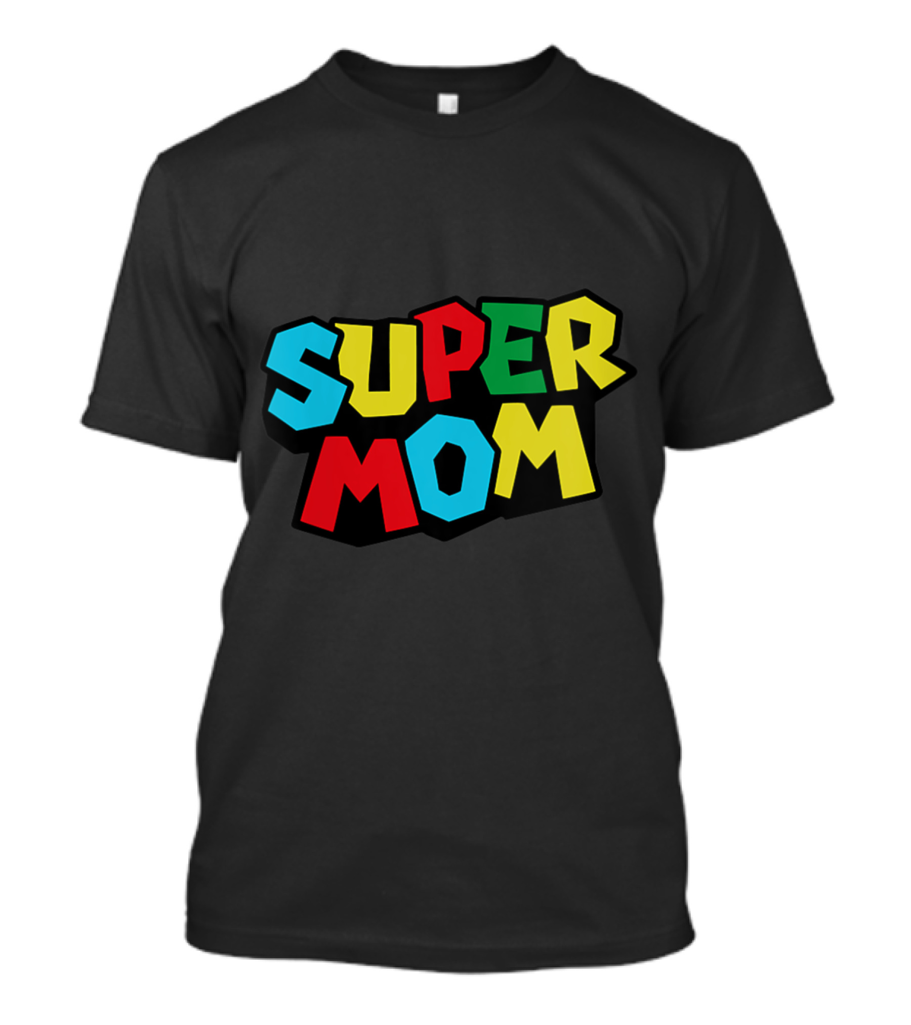 Super Mom Classic Mario Bros T-Shirt