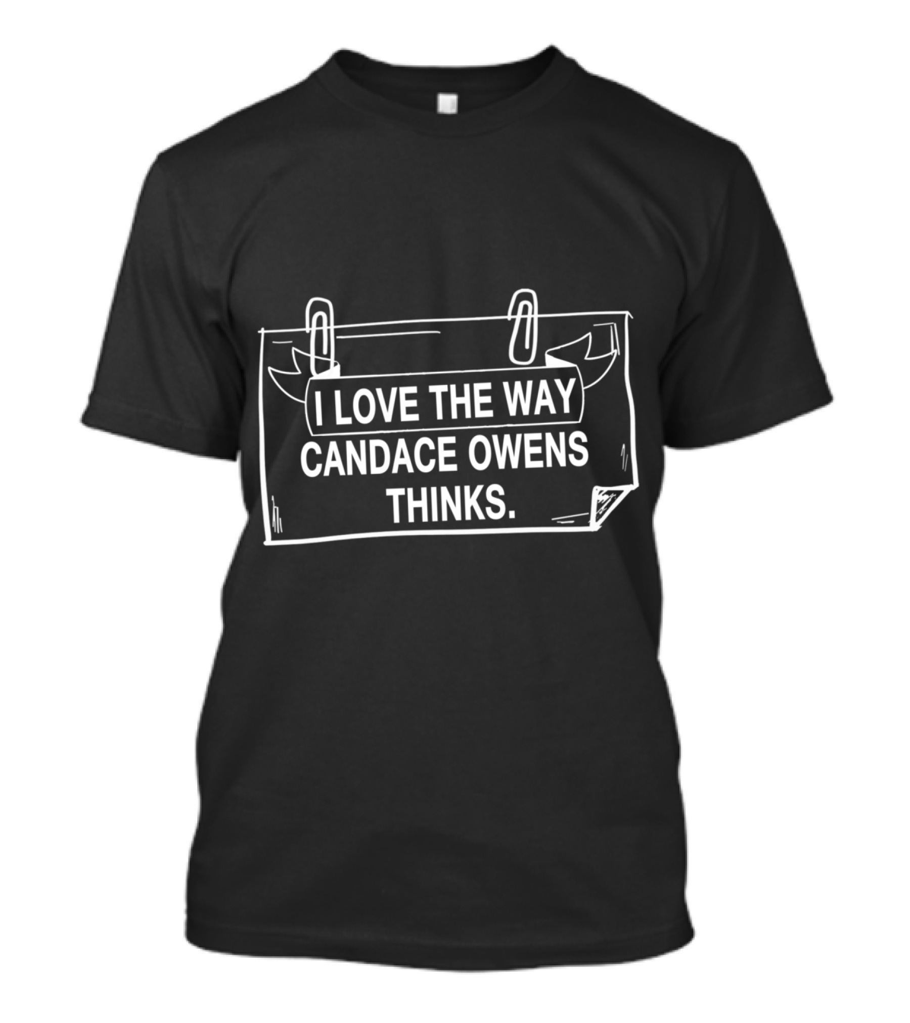 I Love The Way Candace Owens Thinks T-Shirt