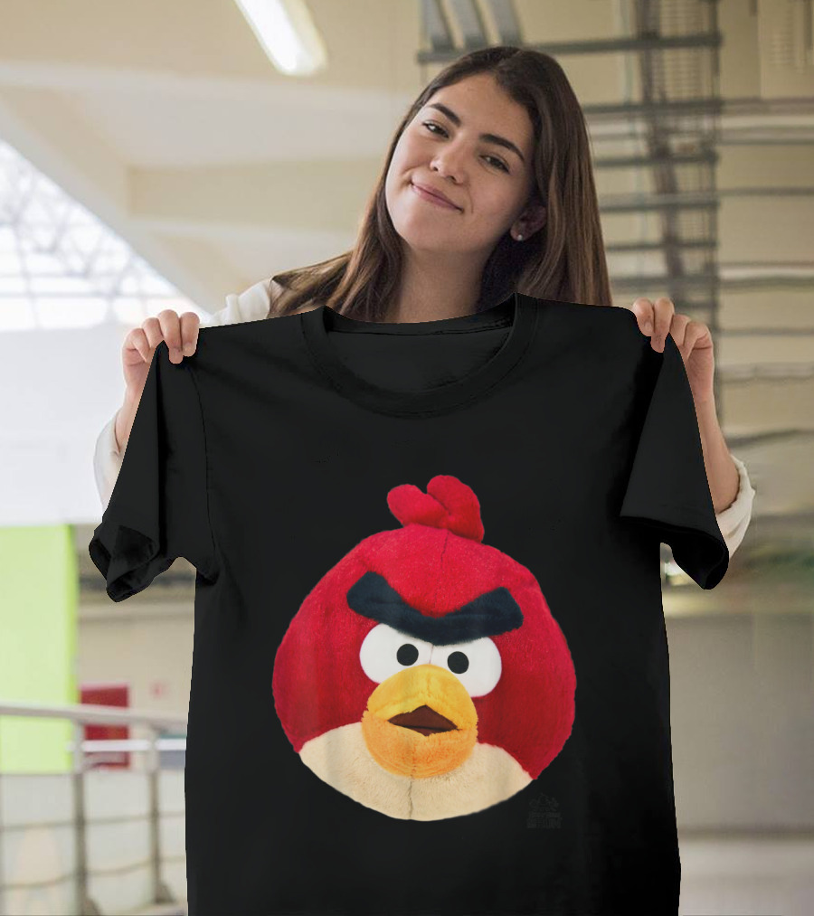 Angry Birds Red Plush On the Run Merchandise T-Shirt
