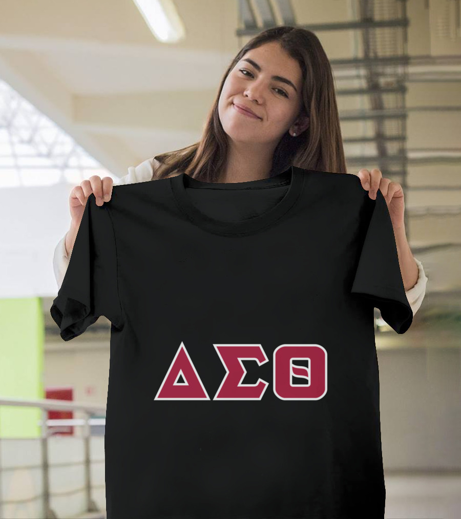 Delta Sigma Theta Greek Letters T-Shirt