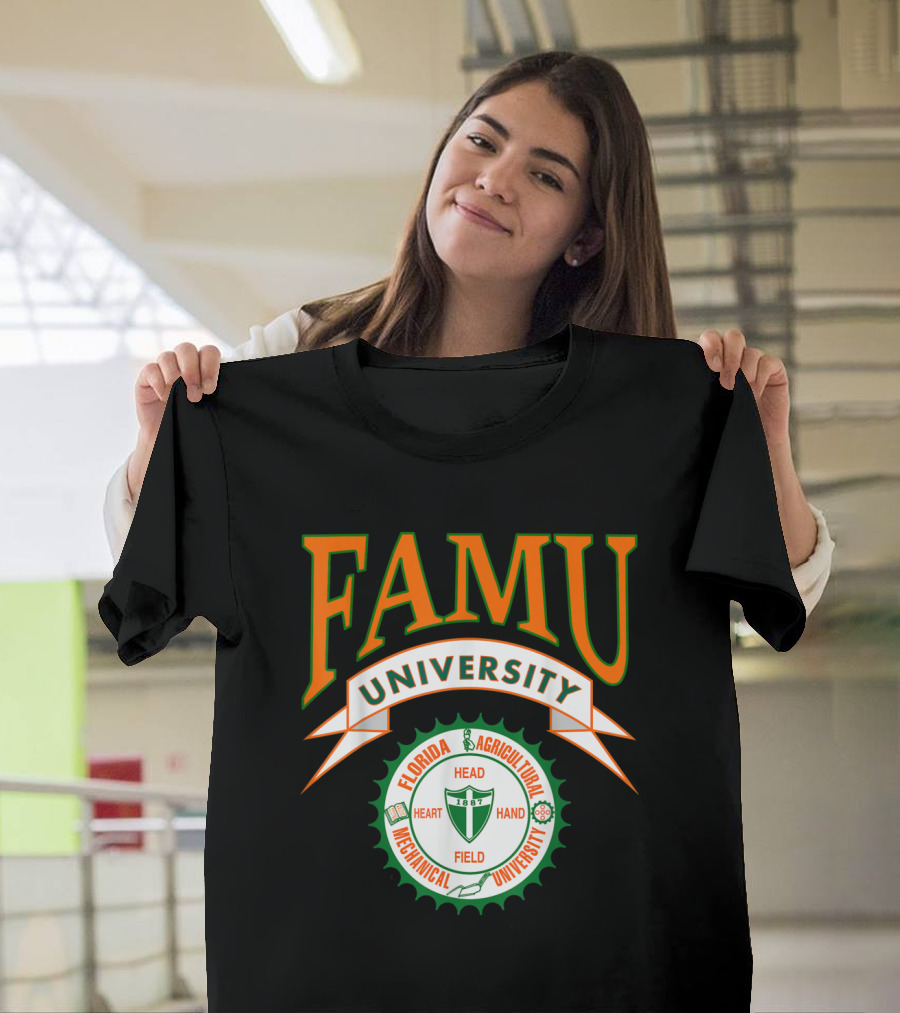 FAMU Florida Agricultural Mechanical University 1887 Seal hbcu T-Shirt