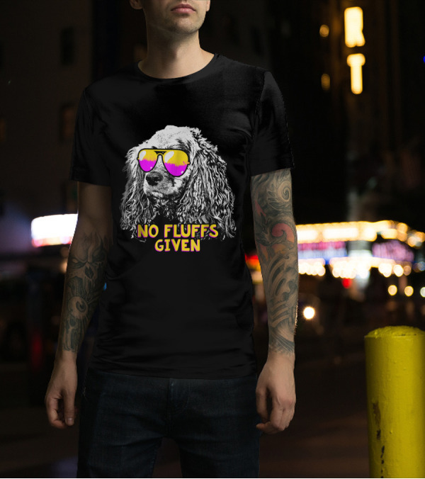 Cocker Spaniel No Fluffs Given Sunglasses T-Shirt