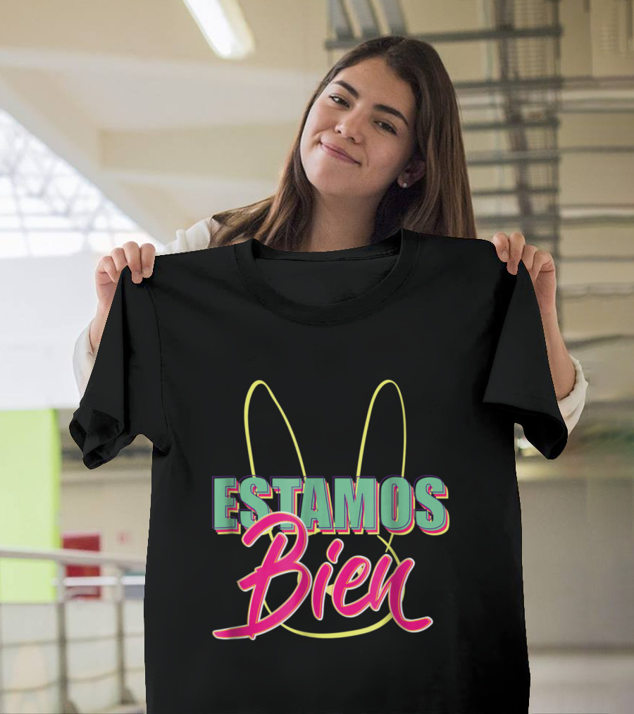 ESTAMOS BIEN Neon Bunny Ears T-Shirt